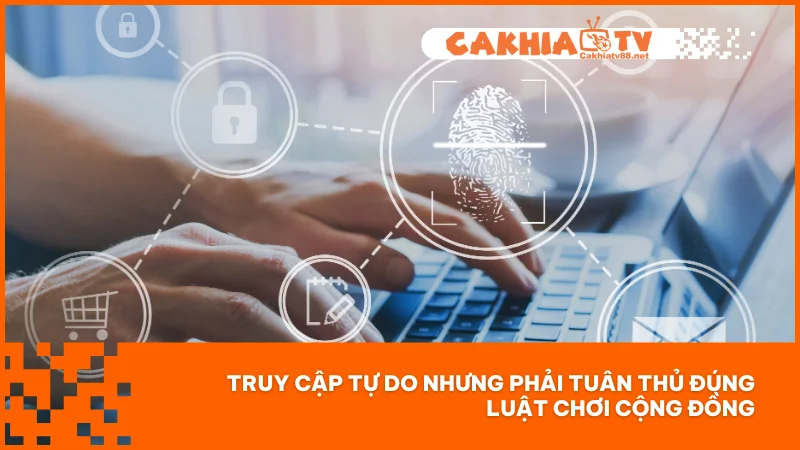 Truy cập tự do nhưng phải tuân thủ đúng luật chơi cộng đồng