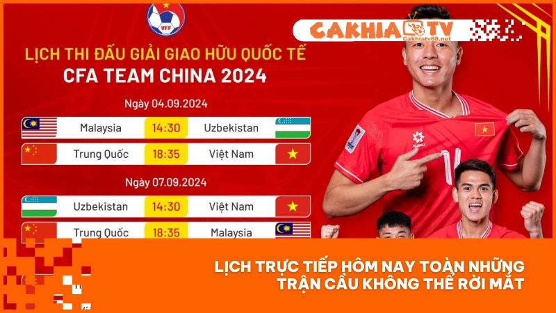 Lịch trực tiếp hôm nay toàn những trận cầu không thể rời mắt